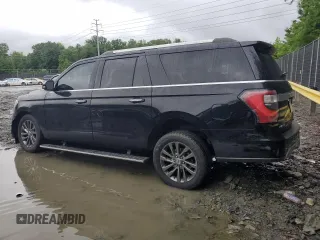 2021 Ford Expedition Max Limited с VIN 1FMJK2AT7MEA45525, выставлен на аукционе Copart как лот 58033705 с пробегом 90 599 миль миль и Списание • Salvage title. История ставок и продаж доступна на DreamBid. Изображение 2.