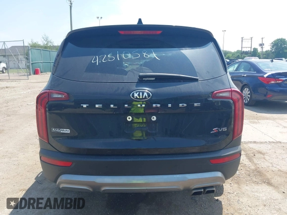2021 Kia Telluride S with VIN 5XYP64HC9MG177780, listed as a IAAI auction lot 42510581 with 55,900 mi miles and . Bid and sale history available at DreamBid. Image 17.