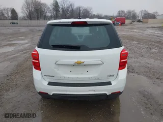 2017 Chevrolet Equinox LS with VIN 2GNALBEKXH1593410, listed as a IAAI auction lot 41844696 with 170,790 mi miles. Bid and sale history available at carsss.com. Image 16.