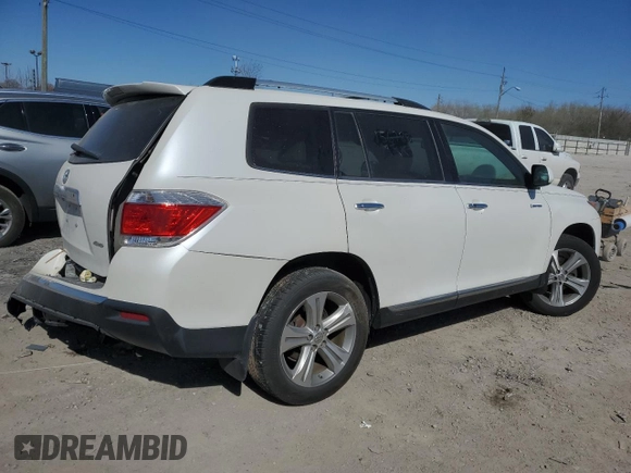 2012 Toyota Highlander Limited z VIN 5TDDK3EH5CS156788, wystawiony jako Copart lot #53370505 z przebiegiem Nie podano mil oraz Szkoda całkowita • Salvage title. Historia ofert i sprzedaży dostępna na DreamBid. Obrazek 3.