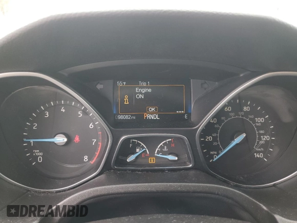 2015 Ford Focus SE with VIN 1FADP3K25FL275874, listed as a Copart auction lot 51426565 with 98,082 mi miles and Clean Title. Bid and sale history available at DreamBid. Image 9.