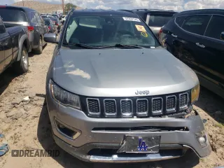 2021 Jeep Compass Limited with VIN 3C4NJDCB4MT595578, listed as a Copart auction lot 57837145 with Not provided miles and Salvage title. Bid and sale history available at DreamBid. Image 5.