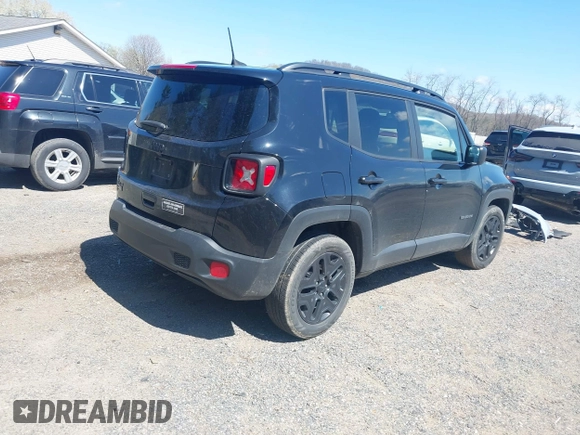 2018 Jeep Renegade Upland with VIN ZACCJBAB1JPH59225, listed as a IAAI auction lot 42051313 with 94,398 mi miles and . Bid and sale history available at DreamBid. Image 4.