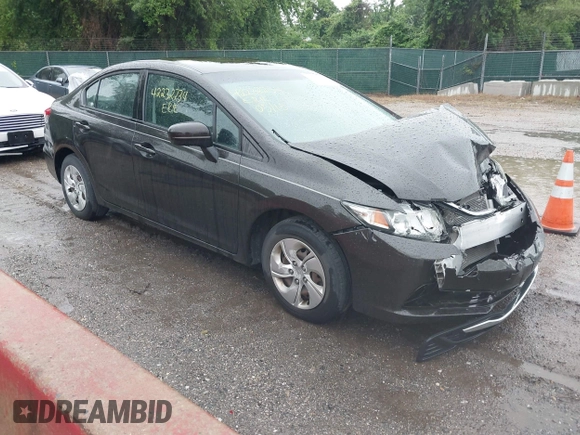 2014 Honda Civic LX z VIN 2HGFB2F5XEH538843, wystawiony jako IAAI lot #42232234 z przebiegiem 165 938 mil mil oraz . Historia ofert i sprzedaży dostępna na DreamBid. Obrazek 1.