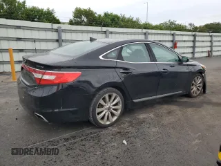 2017 Hyundai Azera Limited z VIN KMHFH4JG1HA591009, wystawiony jako Copart lot #63236595 z przebiegiem 118 042 mil mil oraz Szkoda całkowita • Salvage title. Historia ofert i sprzedaży dostępna na DreamBid. Obrazek 3.