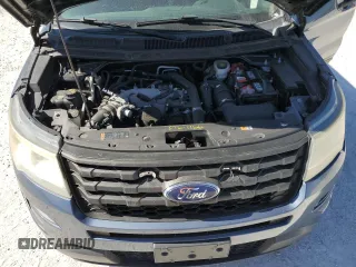 2016 Ford Utility Police Interceptor with VIN 1FM5K8AT3GGC35870, listed as a Copart auction lot 43431505 with 82,931 mi miles and Salvage Title. Bid and sale history available at carsss.com. Image 12.