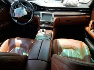 2016 Maserati Quattroporte S with VIN ZAM56RPA0G1185318, listed as a Copart auction lot 62977003 with 0 mi miles. Bid and sale history available at carsss.com. Image 8.