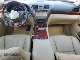2007 Lexus LS 460 with VIN JTHBL46F475030195, listed as a Copart auction lot 65994595 with Not provided miles and Clean title. Bid and sale history available at DreamBid. Image 8.