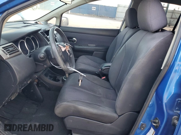 2007 Nissan Versa 1.8 S with VIN 3N1BC13E57L391336, listed as a Copart auction lot 46188905 with 182,540 mi miles and Salvage Title. Bid and sale history available at carsss.com. Image 7.