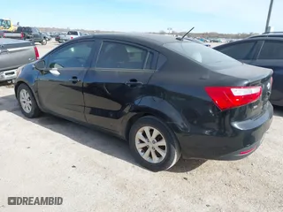 2013 Kia Rio EX with VIN KNADN4A39D6096262, listed as a IAAI auction lot 41094665 with 120,919 mi miles. Bid and sale history available at carsss.com. Image 3.