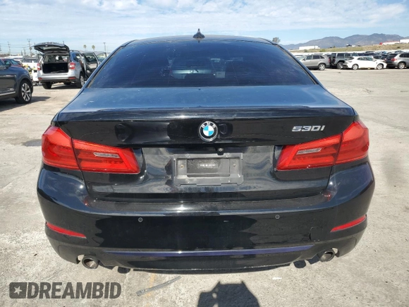 2019 BMW 5 Series 530i with VIN WBAJA5C50KWW30068, listed as a Copart auction lot 46162525 with Not Provided miles and Salvage Title. Bid and sale history available at DreamBid. Image 6.