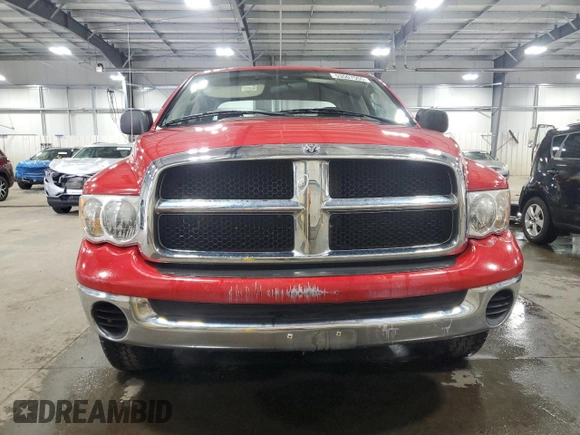 2005 Dodge 1500 SLT with VIN 1D7HU18D25J613961, listed as a Copart auction lot 53507555 with 163,110 mi miles and Salvage Title. Bid and sale history available at carsss.com. Image 5.