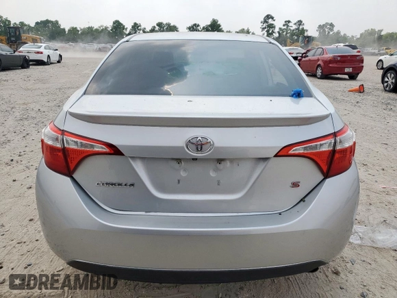 2016 Toyota Corolla L with VIN 5YFBURHE9GP526404, listed as a Copart auction lot 57183715 with 93,404 mi miles and Salvage title. Bid and sale history available at DreamBid. Image 6.