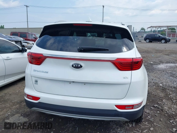 2018 Kia Sportage EX with VIN KNDPNCACXJ7409142, listed as a IAAI auction lot 42665448 with 80,537 mi miles and . Bid and sale history available at DreamBid. Image 16.