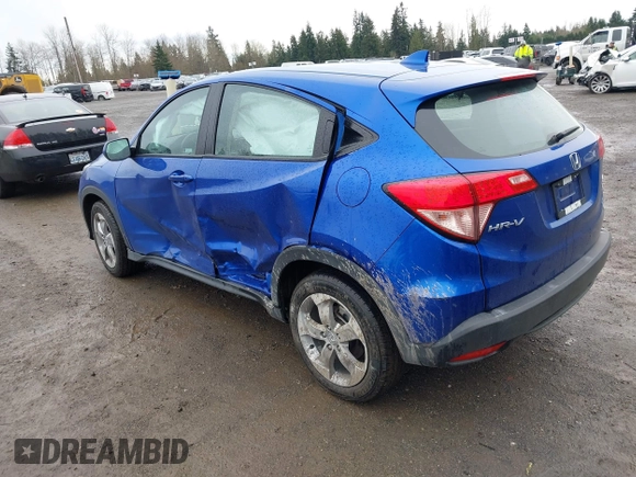 2018 Honda HR-V LX with VIN 3CZRU6H37JM712432, listed as a IAAI auction lot 41777654 with 14,385 mi miles. Bid and sale history available at carsss.com. Image 3.