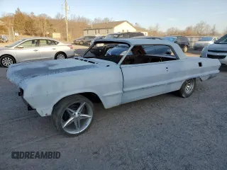 1963 Chevrolet Impala с VIN 31847B122571, выставлен на аукционе Copart как лот 45565345 с пробегом Не указан миль и Чистый • Clean title. История ставок и продаж доступна на DreamBid. Изображение 1.