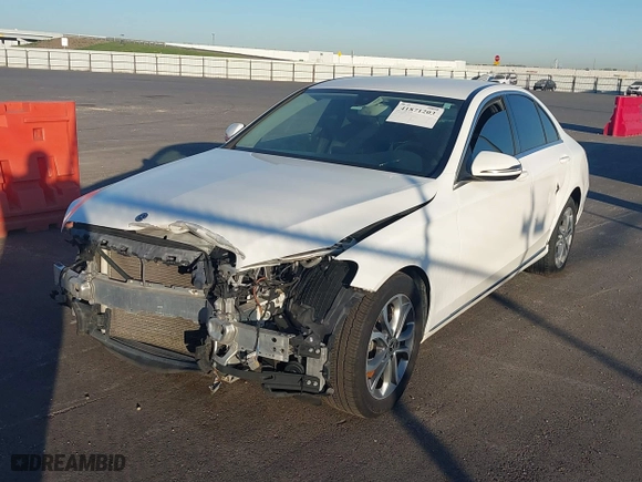 2017 Mercedes-Benz C-Class C 300 with VIN 55SWF4JB3HU234287, listed as a IAAI auction lot 41871203 with 80,513 mi miles. Bid and sale history available at carsss.com. Image 17.