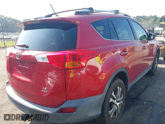 2013 Toyota RAV4 LE with VIN 2T3BFREV4DW034718, listed as a IAAI auction lot 42522511 with 219,920 mi miles and . Bid and sale history available at DreamBid. Image 4.