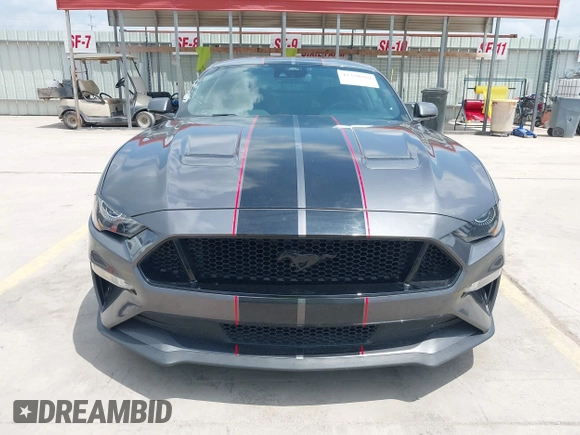 2021 Ford Mustang GT with VIN 1FA6P8CF5M5126714, listed as a IAAI auction lot 42320269 with 37,435 mi miles and . Bid and sale history available at DreamBid. Image 12.
