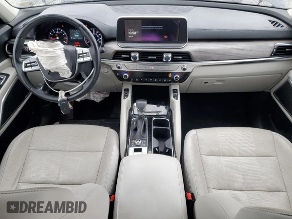 2022 Kia Telluride EX with VIN 5XYP3DHC2NG255732, listed as a Copart auction lot 52604795 with 32,117 mi miles and Salvage title. Bid and sale history available at DreamBid. Image 8.