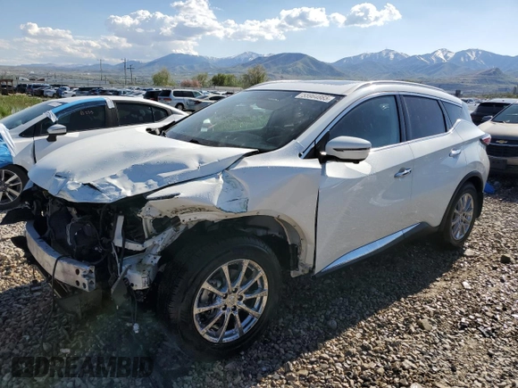 2017 Nissan Murano S z VIN 5N1AZ2MH5HN197666, wystawiony jako Copart lot #55964865 z przebiegiem 99 312 mil mil oraz Szkoda całkowita • Salvage title. Historia ofert i sprzedaży dostępna na DreamBid. Obrazek 1.