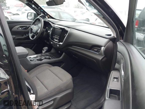 2021 Chevrolet Traverse LS with VIN 1GNERFKW1MJ264769, listed as a IAAI auction lot 42100515 with 55,971 mi miles and . Bid and sale history available at DreamBid. Image 5.