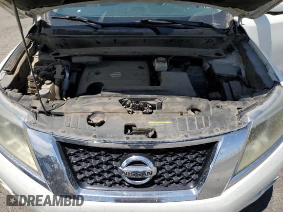 2015 Nissan Pathfinder Platinum with VIN 5N1AR2MN5FC660761, listed as a Copart auction lot 63827955 with 158,430 mi miles and Clean title. Bid and sale history available at DreamBid. Image 12.