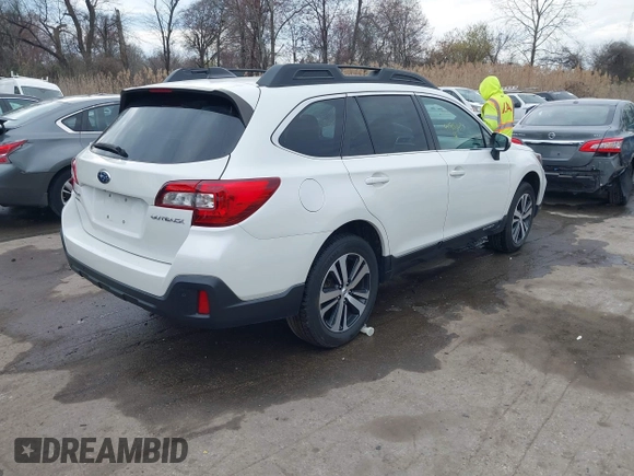 2019 Subaru Outback Limited with VIN 4S4BSANC6K3272366, listed as a IAAI auction lot 41915247 with 145,410 mi miles and . Bid and sale history available at DreamBid. Image 4.