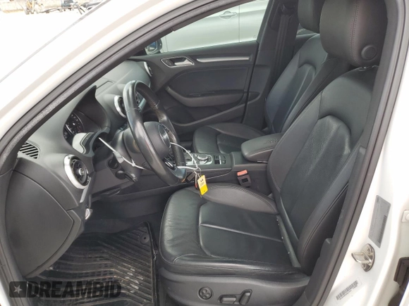 2017 Audi A3 Sedan Premium with VIN WAUAUGFF3H1027533, listed as a Copart auction lot 68297973 with 66,969 mi miles. Bid and sale history available at carsss.com. Image 7.
