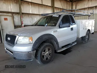 2007 Ford F-150 XL with VIN 1FTRF14W87KC21371, listed as a Copart auction lot 89215485 with 189,930 mi miles and Salvage title. Bid and sale history available at DreamBid. Image 1.