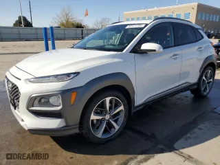 2021 Hyundai Kona Limited with VIN KM8K3CA51MU630521, listed as a Copart auction lot 52377735 with 28,024 mi miles and Salvage Title. Bid and sale history available at carsss.com. Image 1.