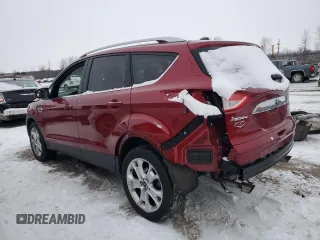 2016 Ford Escape Titanium with VIN 1FMCU9JXXGUA62330, listed as a Copart auction lot 45338705 with 65,722 mi miles and Salvage Title. Bid and sale history available at carsss.com. Image 2.