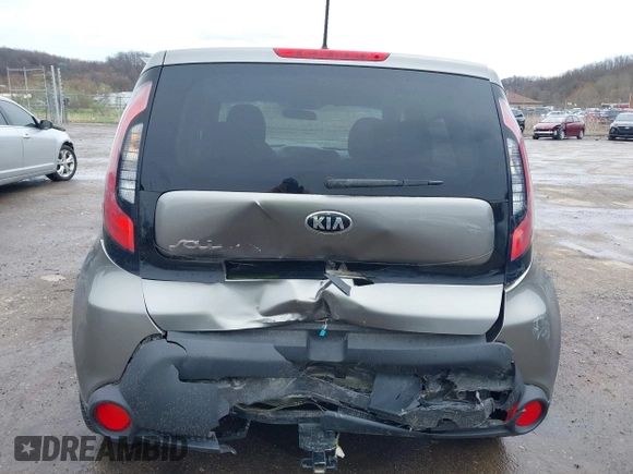 2014 Kia Soul with VIN KNDJN2A26E7106923, listed as a IAAI auction lot 41931647 with 48,411 mi miles. Bid and sale history available at carsss.com. Image 6.