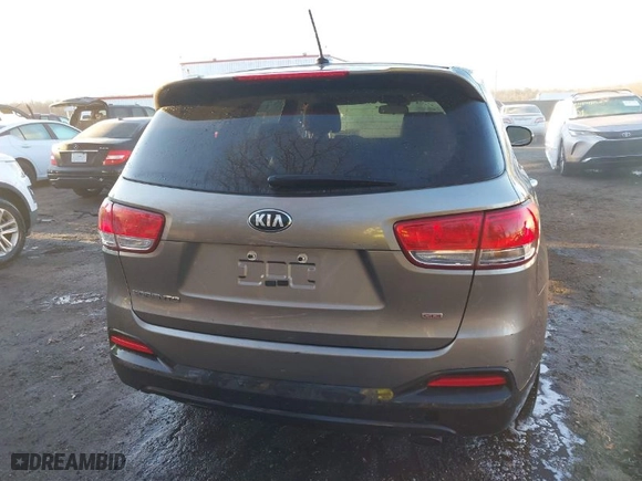 2017 Kia Sorento LX with VIN 5XYPG4A37HG216881, listed as a IAAI auction lot 41180059 with 90,823 mi miles. Bid and sale history available at carsss.com. Image 16.