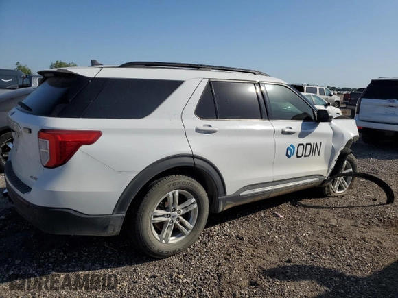 2022 Ford Explorer XLT with VIN 1FMSK8DH2NGB74177, listed as a Copart auction lot 52095275 with Not provided miles and Salvage title. Bid and sale history available at DreamBid. Image 3.