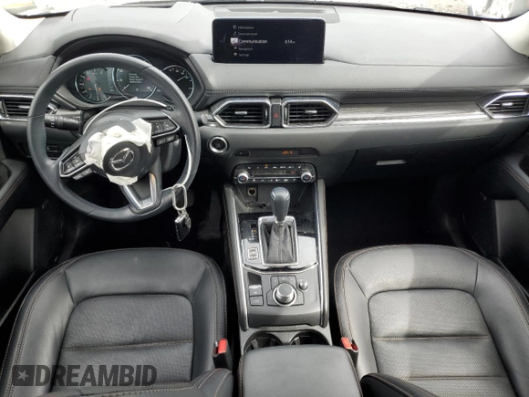 2021 Mazda CX-5 Grand Touring with VIN JM3KFBDM1M1403699, listed as a Copart auction lot 49888655 with 29,919 mi miles and Salvage Title. Bid and sale history available at carsss.com. Image 8.