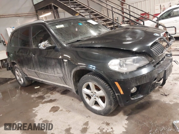 2012 BMW X5 35i with VIN 5UXZV4C50CL757568, listed as a IAAI auction lot 41315024 with 166,825 mi miles and . Bid and sale history available at DreamBid. Image 1.