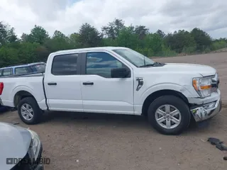 2023 Ford F-150 XL with VIN 1FTEW1C85PKD35250, listed as a IAAI auction lot 41960042 with 44,650 mi miles. Bid and sale history available at carsss.com. Image 13.