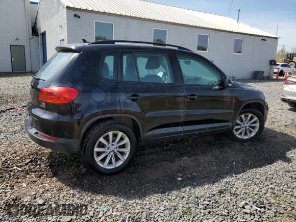 2017 Volkswagen Tiguan S with VIN WVGBV7AX2HK054782, listed as a Copart auction lot 54234175 with 67,044 mi miles and Salvage Title. Bid and sale history available at DreamBid. Image 3.
