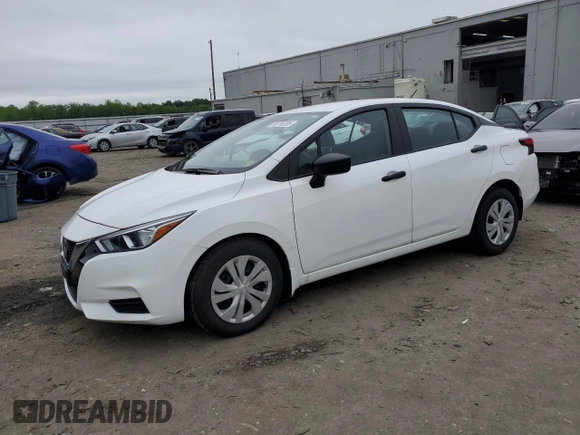 2022 Nissan Versa S с VIN 3N1CN8DV4NL839908, выставлен на аукционе Copart как лот 58776235 с пробегом 48 961 миль миль и Списание • Salvage title. История ставок и продаж доступна на DreamBid. Изображение 1.