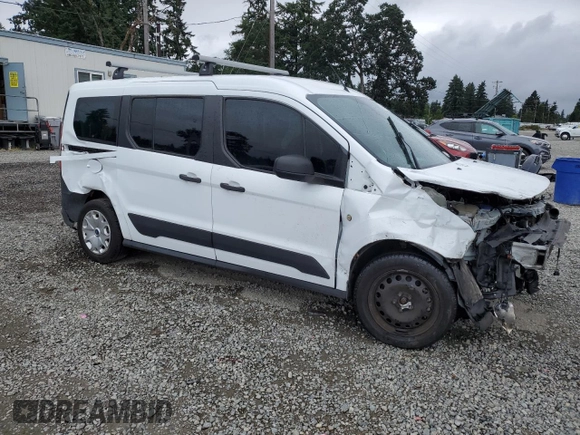 2018 Ford Transit Connect XL with VIN NM0GS9E74J1366779, listed as a Copart auction lot 61565865 with 106,491 mi miles and Salvage title. Bid and sale history available at DreamBid. Image 4.