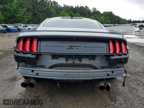 2021 Ford Mustang GT with VIN 1FA6P8CF4M5116482, listed as a Copart auction lot 54731445 with 134,900 mi miles and Salvage title. Bid and sale history available at DreamBid. Image 6.