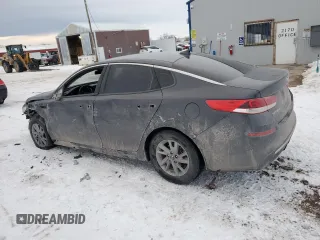 2019 Kia Optima LX with VIN 5XXGT4L39KG285558, listed as a Copart auction lot 87632155 with 199,665 mi miles and Salvage Title. Bid and sale history available at carsss.com. Image 2.