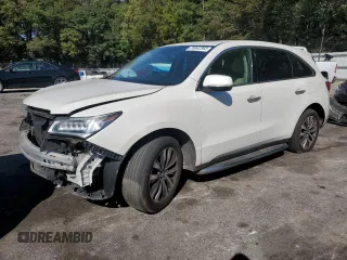2014 Acura MDX Tech Pkg with VIN 5FRYD4H42EB012258, listed as a Copart auction lot 70942393 with 184,719 mi miles and Salvage Title. Bid and sale history available at carsss.com. Image 1.
