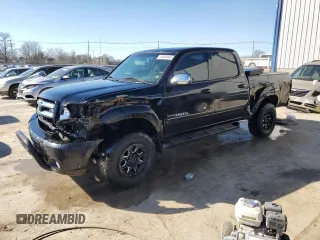 2004 Toyota Tundra SR5 with VIN 5TBDT44184S443012, listed as a Copart auction lot 46493445 with 162,673 mi miles and Salvage Title. Bid and sale history available at DreamBid. Image 1.