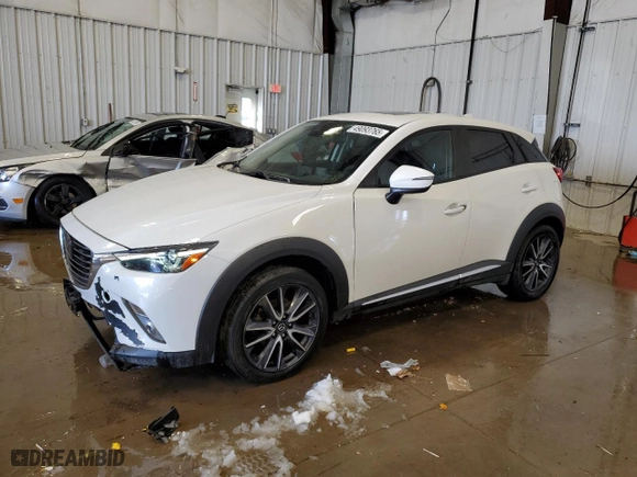 2018 Mazda CX-3 Grand Touring with VIN JM1DKFD7XJ0321776, listed as a Copart auction lot 49093765 with 94,770 mi miles and Clean Title. Bid and sale history available at carsss.com. Image 1.