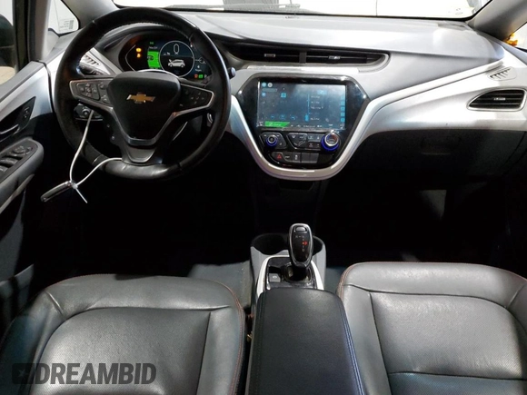 2017 Chevrolet Bolt EV Premier with VIN 1G1FX6S02H4172453, listed as a Copart auction lot 56331215 with 87,163 mi miles and Salvage title. Bid and sale history available at DreamBid. Image 8.