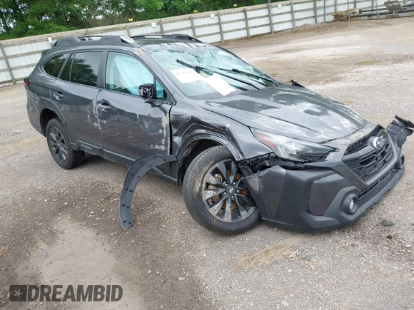 2023 Subaru Outback Onyx with VIN 4S4BTALC1P3119434, listed as a IAAI auction lot 42301903 with Not provided miles and . Bid and sale history available at DreamBid. Image 1.
