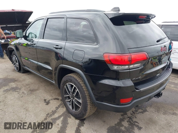2021 Jeep Grand Cherokee Trailhawk with VIN 1C4RJFLT4MC771773, listed as a IAAI auction lot 42063954 with 17,920 mi miles and . Bid and sale history available at DreamBid. Image 3.