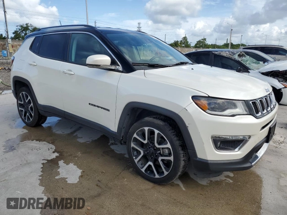 2021 Jeep Compass Limited with VIN 3C4NJDCB6MT602031, listed as a Copart auction lot 65061345 with 172,048 mi miles and Clean title. Bid and sale history available at DreamBid. Image 4.